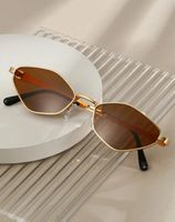 Coole Sonnenbrille, goldfarben, neuwertig für den Sommer!