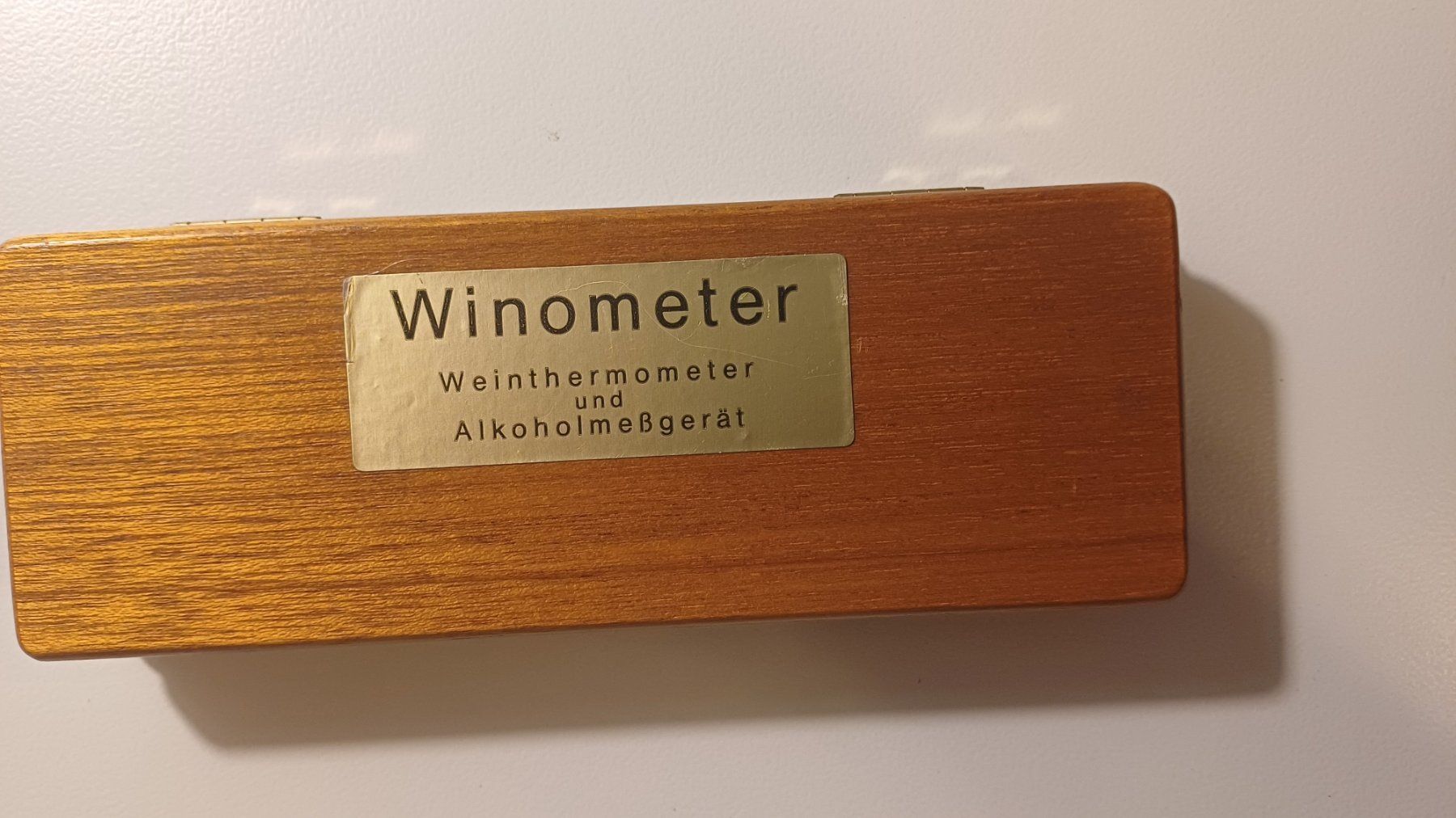Vino: Weinthermometer und Alkoholmessgerät – Nuovo e nell'imballaggio originale da Zollikerberg venduto da Kaugo 1