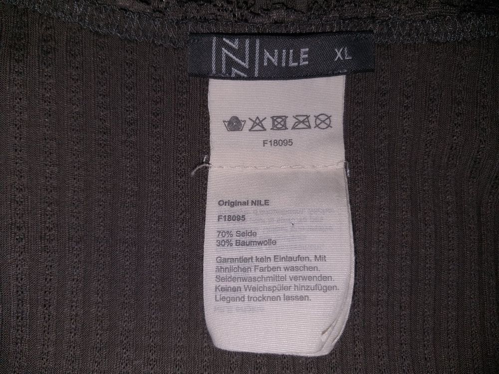 Nile Top: Pull NILE    soie/seide + coton/baumwolle   Taille/Grosse XL – Usato da Cossonay-ville venduto da Super-Price-Quality 7