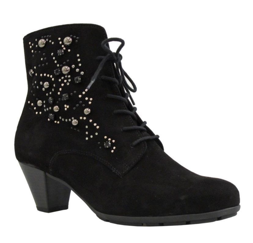 Gabor Scarpe da donna: GABOR STIEFELETTE Wildleder Damen, 42 – Nuovo e nell'imballaggio originale da Luzern venduto da falena01