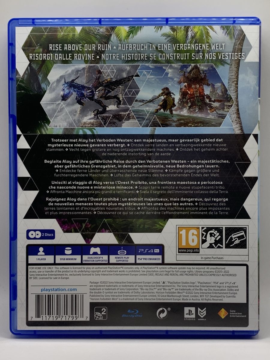 Sony Giochi: Horizon II Forbidden West - PS4 – Usato da Ostermundigen venduto da RG-Collector 1