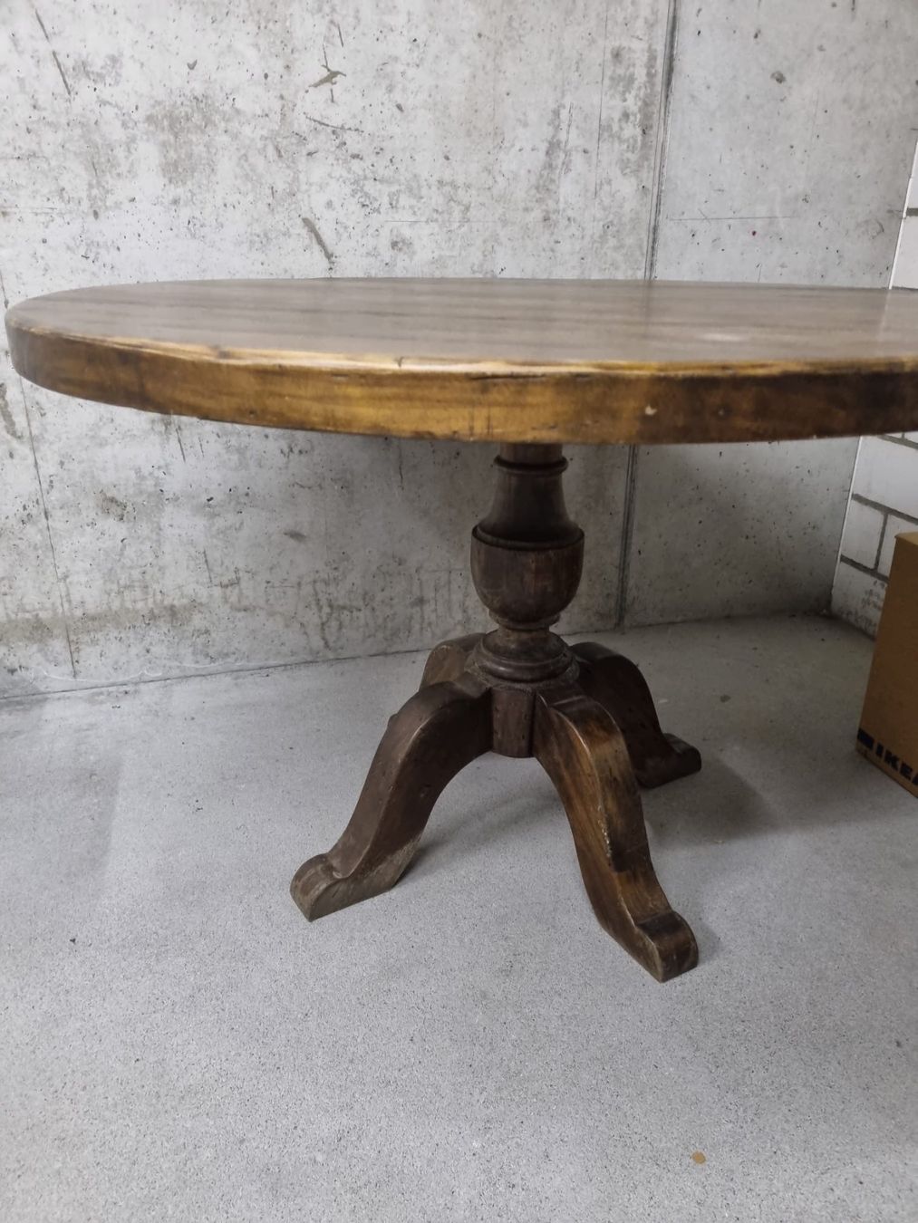 Tavoli: Esstisch rund aus massivem Holz – Usato da Ottenbach venduto da Sscnapoli0 3