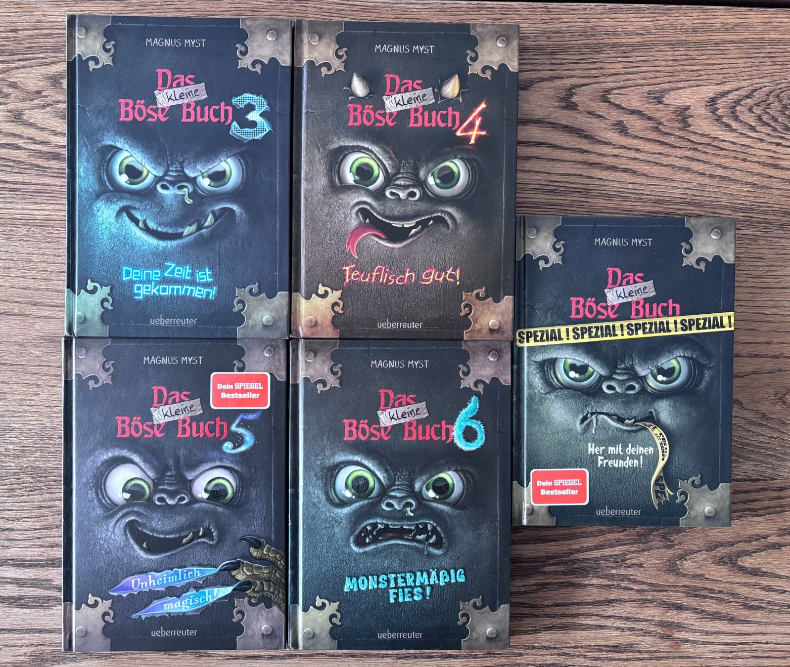 Das kleine Böse Buch 4 5 6 7 und Spezial (Neu (gemäss Beschreibung)) in