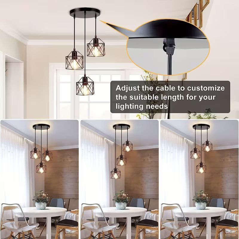 Lampadari & plafoniere: Industrielle Pendelleuchte LED, verstellbar Pendellampe – Nuovo e nell'imballaggio originale da Genève venduto da Top-Trend 3