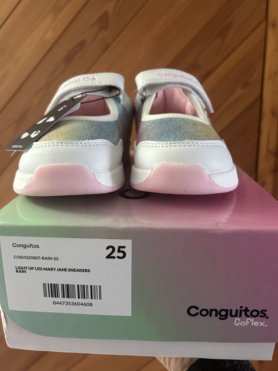 Scarpe per ragazze: Conguitos Barfussschuhe mit Licht Grösse 25 – Nuovo e nell'imballaggio originale da Ausserberg venduto da saria00 2
