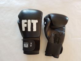 Boxhandschuhe schwarz SBA FIT 10 OZ. NEU + Tasche, Bandagen