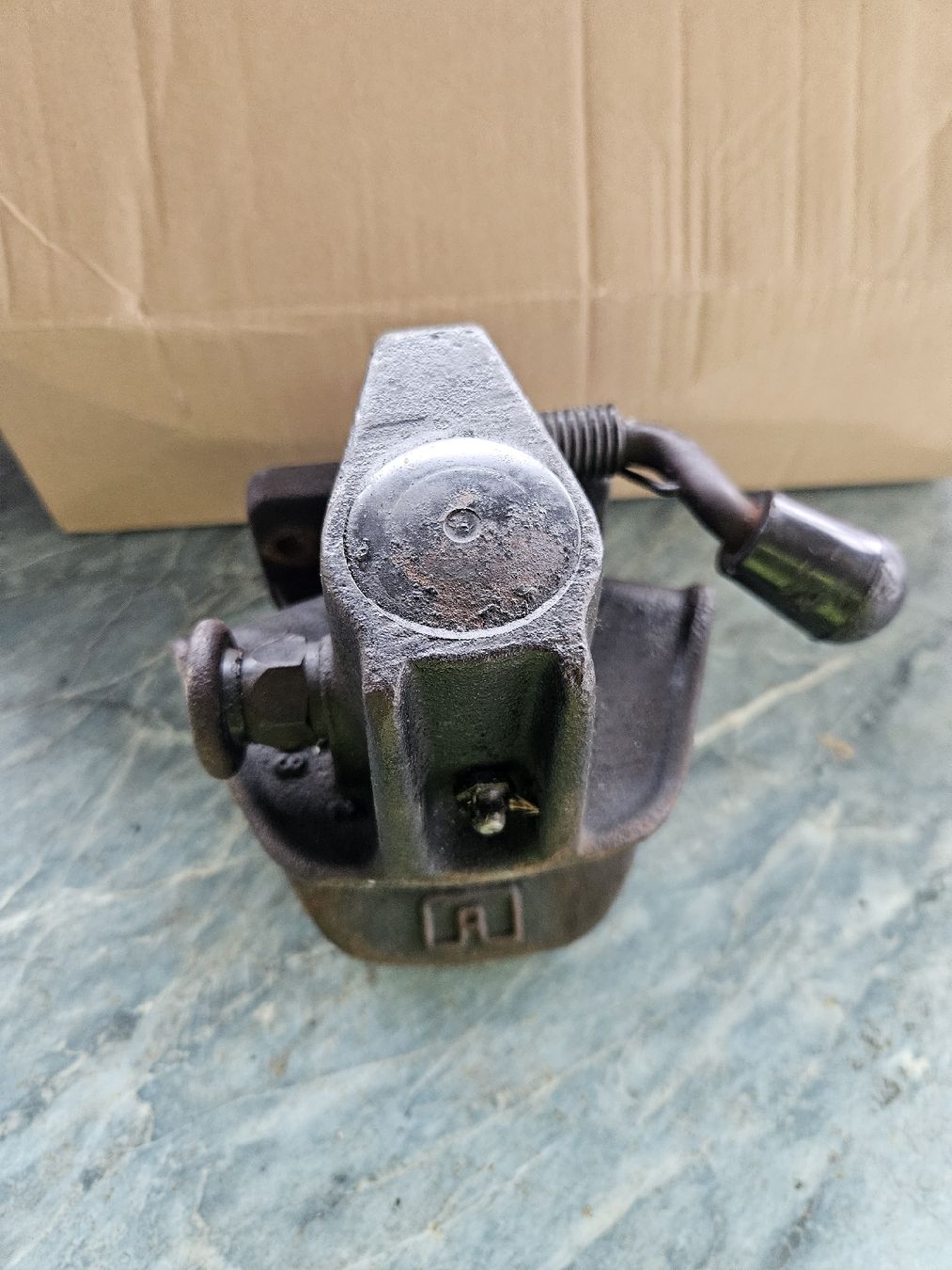 Rockinger Anhängerkupplungen: Rockinger Zugmaul Typ 243 U 115 – Gebraucht aus Riedtwil von Scania94D- 1