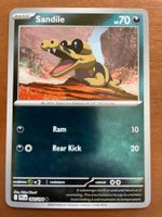 Pokemon Sandile Reverse (Versand gratis)
