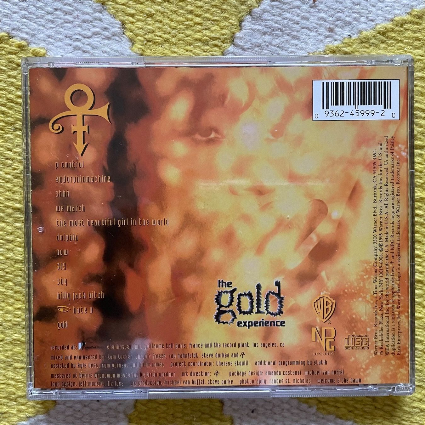 CD: PRINCE-THE GOLD EXPERIENCE – Usato da Rorschacherberg venduto da CD-Roli 1