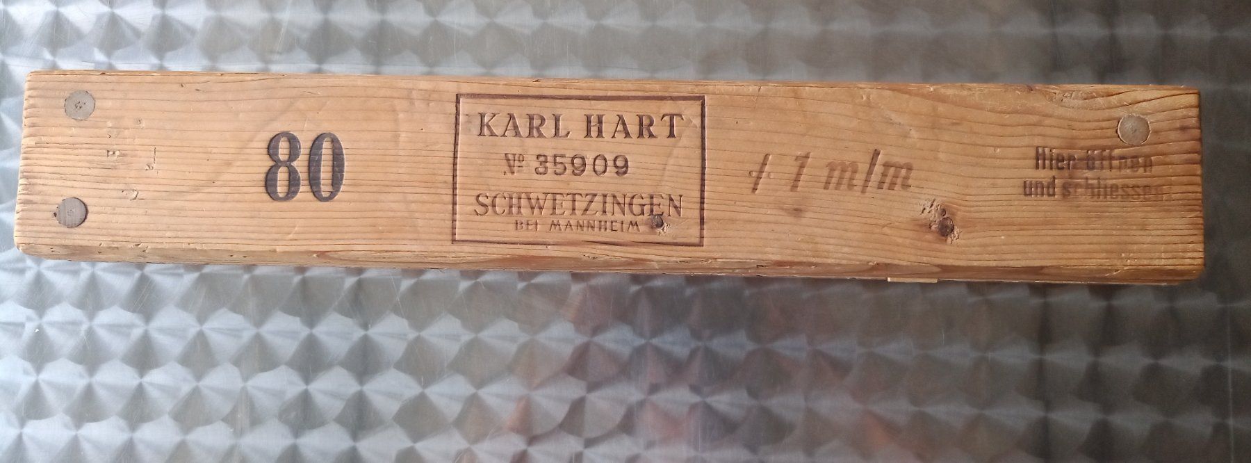 Sigari: Zigarrenpresse / Zigarrenbrett – Usato da Oberegg venduto da A-Z.Handel.Loehrer