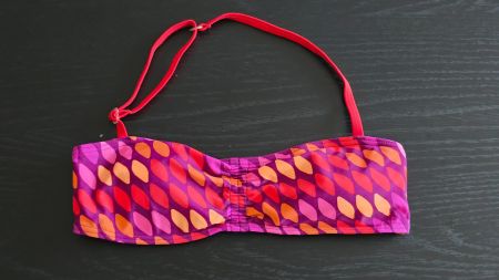 Bandeau-Bikini-Oberteil - 140 - Retro