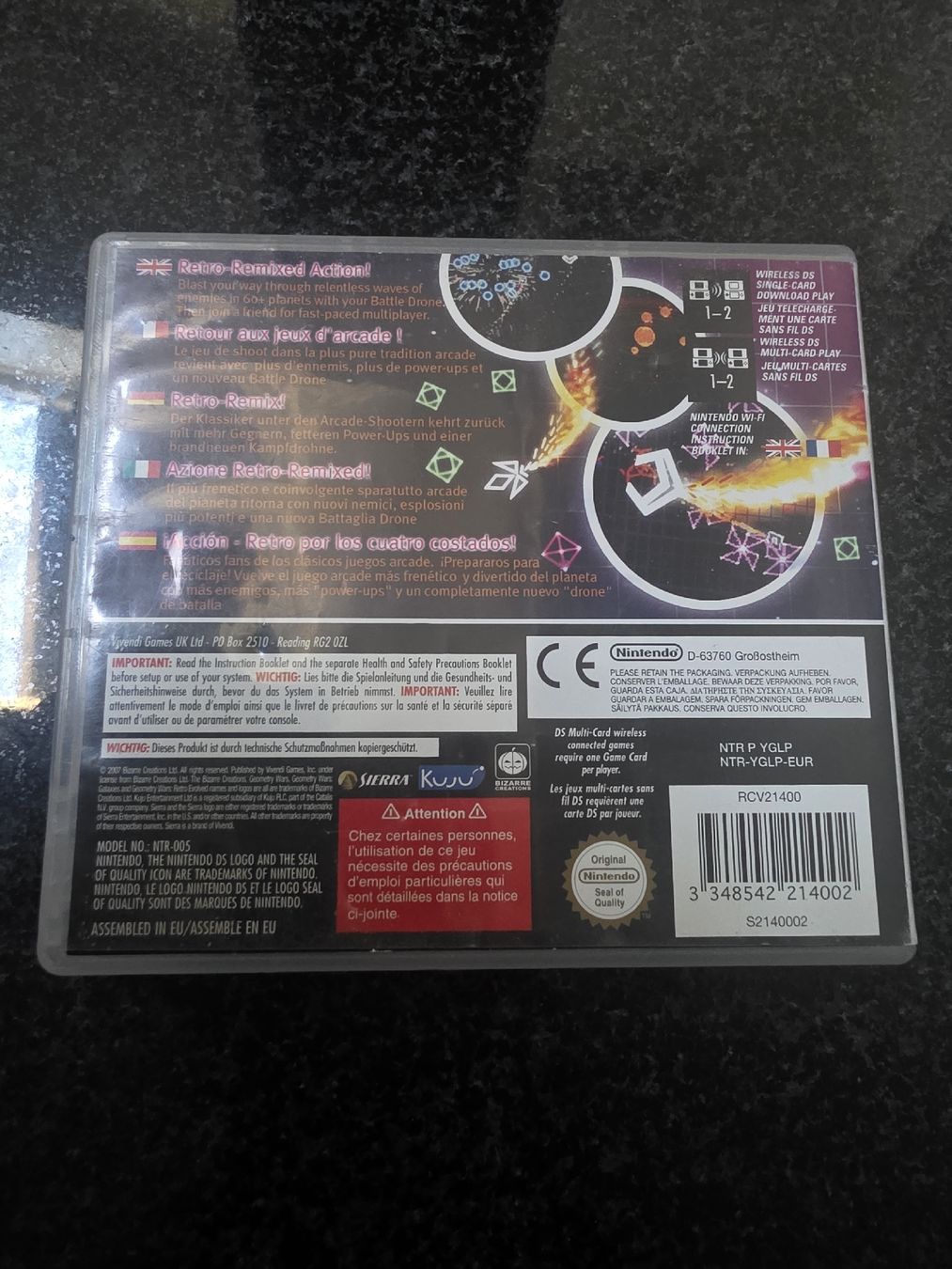 Giochi: Geometry Wars Nintendo DS – Usato da Chavornay venduto da Crash37 1