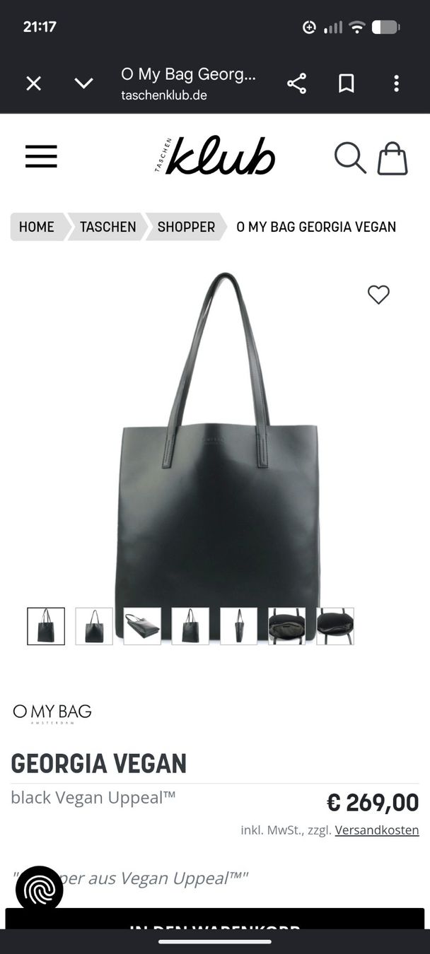 Borse da donna: O my bag Georgia Tasche – Nuovo (secondo la descrizione) da Wettswil venduto da jor_26lp 5