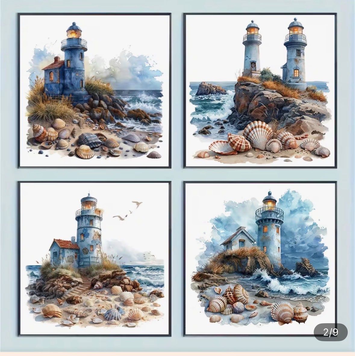 Kit bricolage: 4x Leuchtturm Diamond Paiting 20x20 – Nuovo (secondo la descrizione) da Amriswil venduto da SCHLOSSGEISTLI