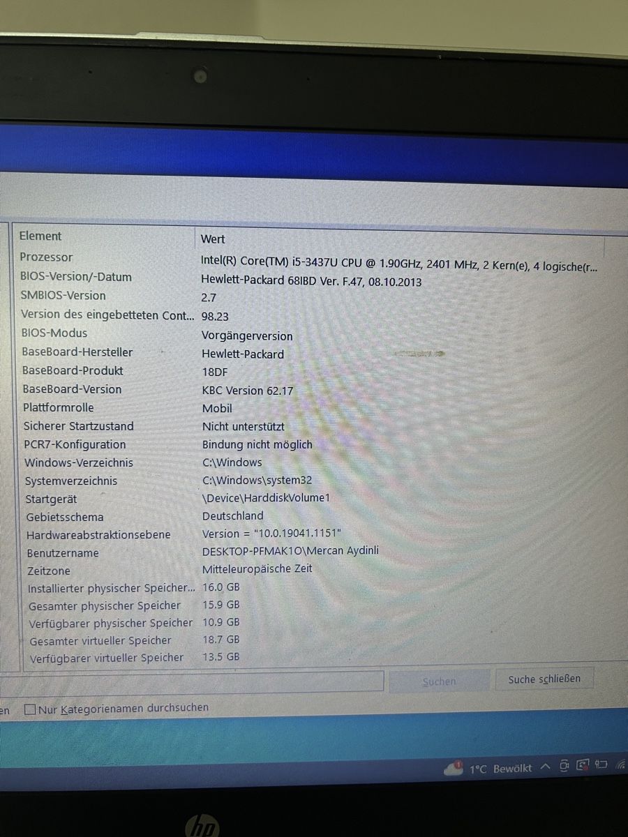 Hewlett Packard Notebook: Notebook HP Elitebook 16GB Ram – Usato da Schaanwald venduto da kue_cv5n 4