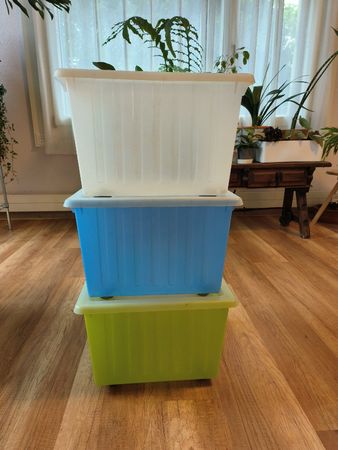 3 Ikea Aufbewahrungsbox VESSLA,39x39