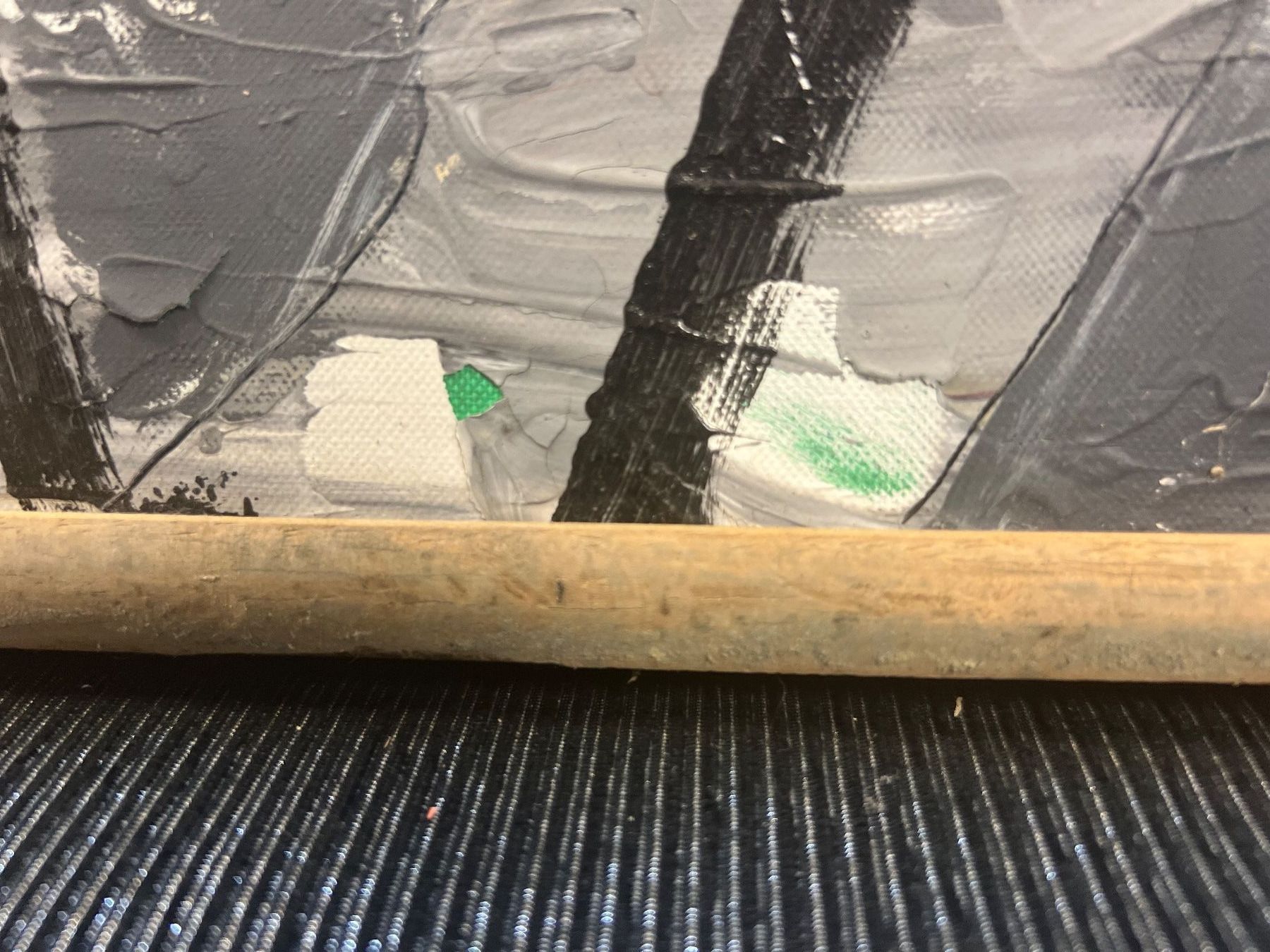 Gemälde: HUILE SUR TOILE SIGNÉE ET DATÉE 2000 – Gebraucht aus Genève von Qanil77 6