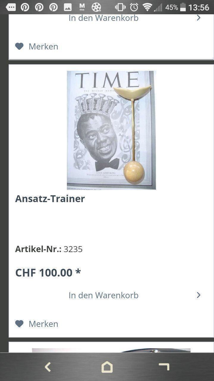 Strumenti musicali: Ansatz-Trainer Profi Lip – Nuovo (secondo la descrizione) da Zollbrück venduto da Huki1 2