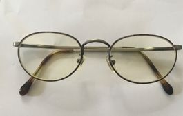 Calvin Klein Brille Metallrahmen oval