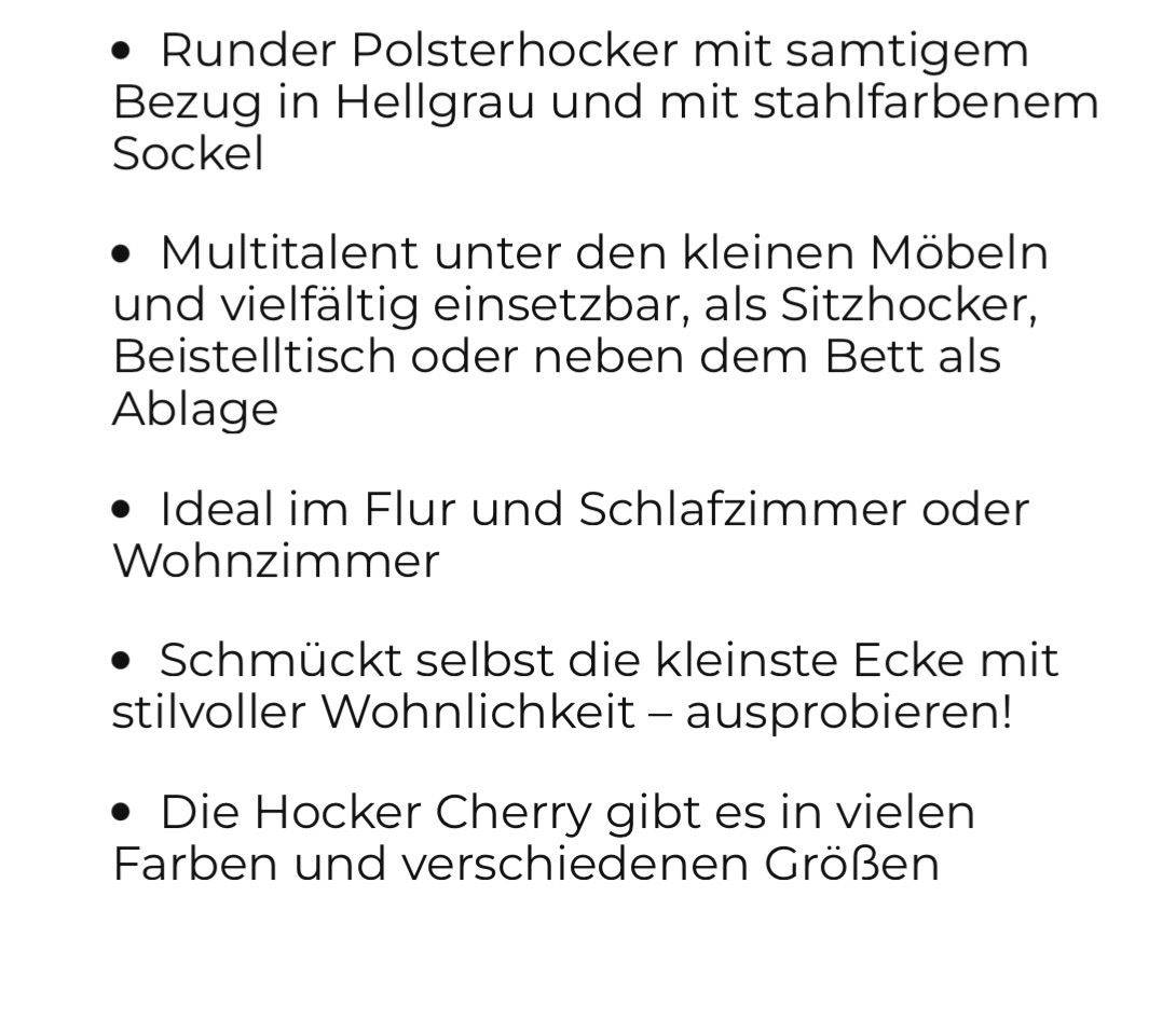 Kare Sgabelli: 2 Hockers, KARE CHERRY – Nuovo (secondo la descrizione) da Zürich venduto da diva1972 8
