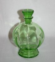 Schnapsflasche mit Orig. Zapfen_ antik _ 20igerJahre