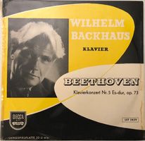 Beethoven – Klavierkonzert Nr. 5 (LP, 1954, Backhaus)