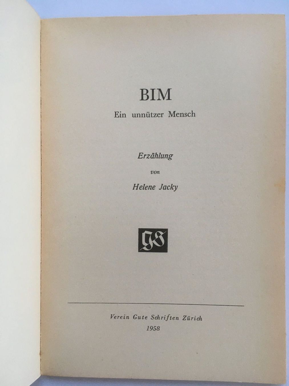 Libri: Bim; Helene Jacky – Usato da Grenchen venduto da Kogi7 1