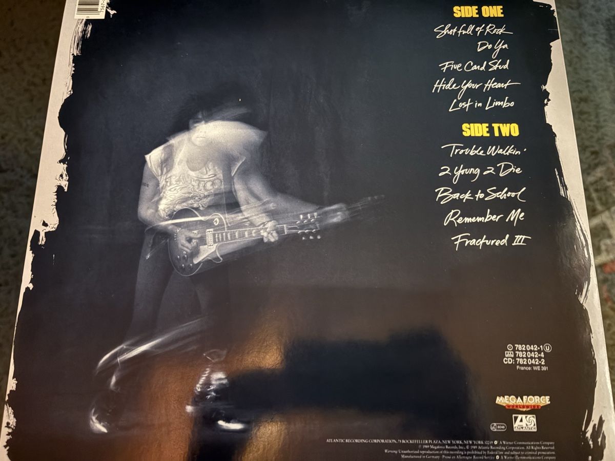 Dischi in vinile: VINYL ace frehley TROUBLE WALKIN – Usato da Herzogenbuchsee venduto da warrior77 2