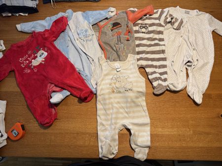 Babysachen, Body, Strampler, Kleider, Grösse 62, Top!