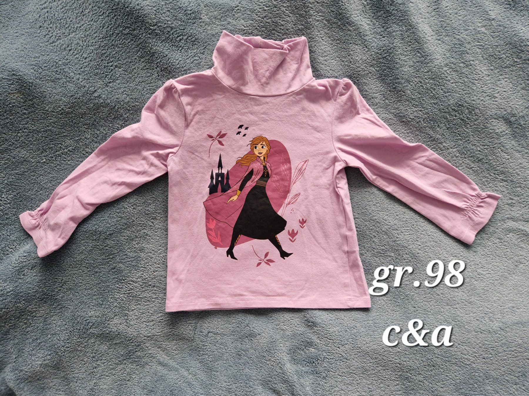C&A Maglioni & Felpe: Langarm Shirt grösse 98 Anna Eiskönigin – Usato da Heimberg venduto da Eleanor20