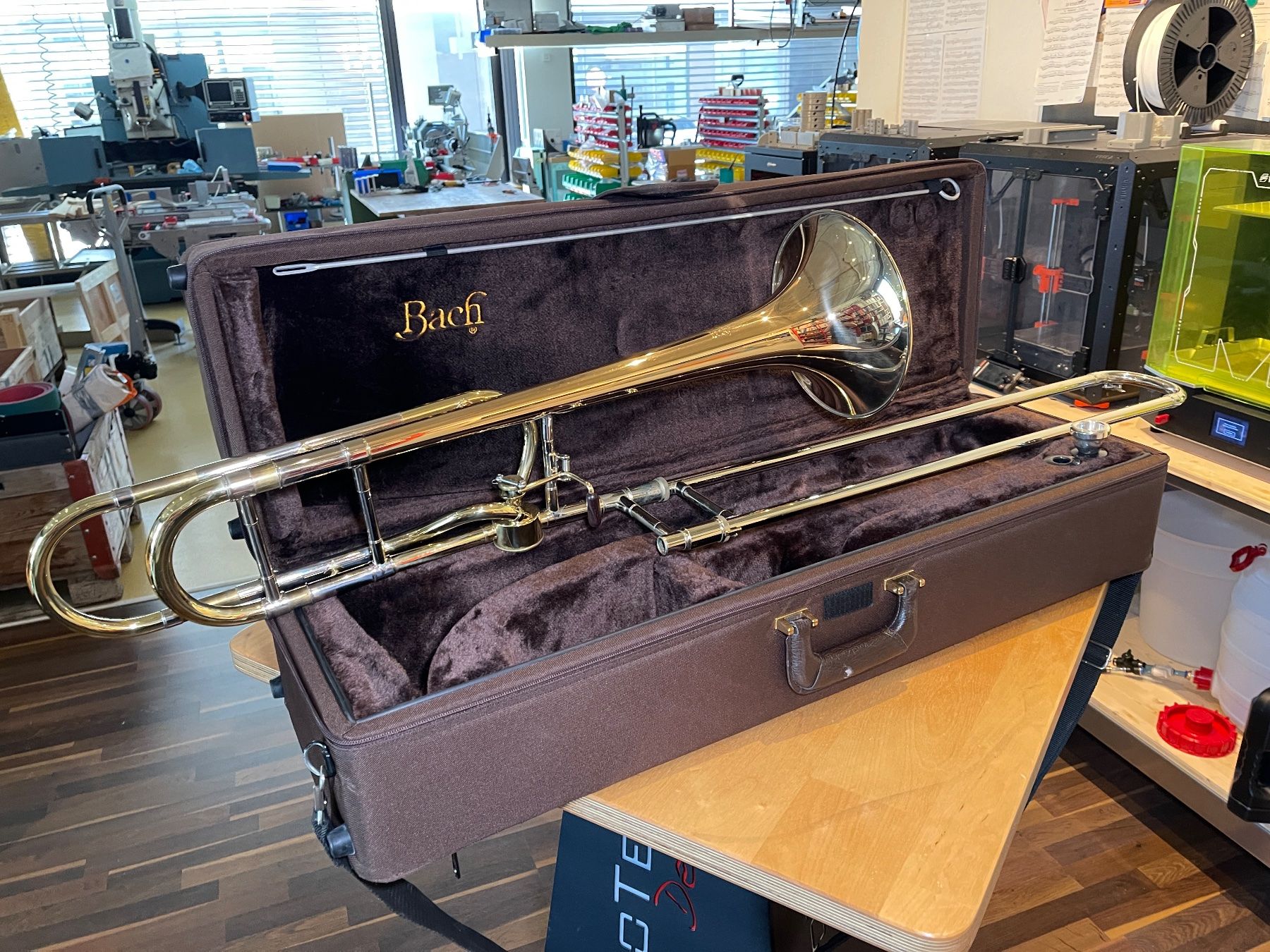 Strumenti musicali: Posaune Bach Stradivarius 42 AG mit Hagmann Quartventil – Usato da Egg b. Zürich venduto da famco7278 2