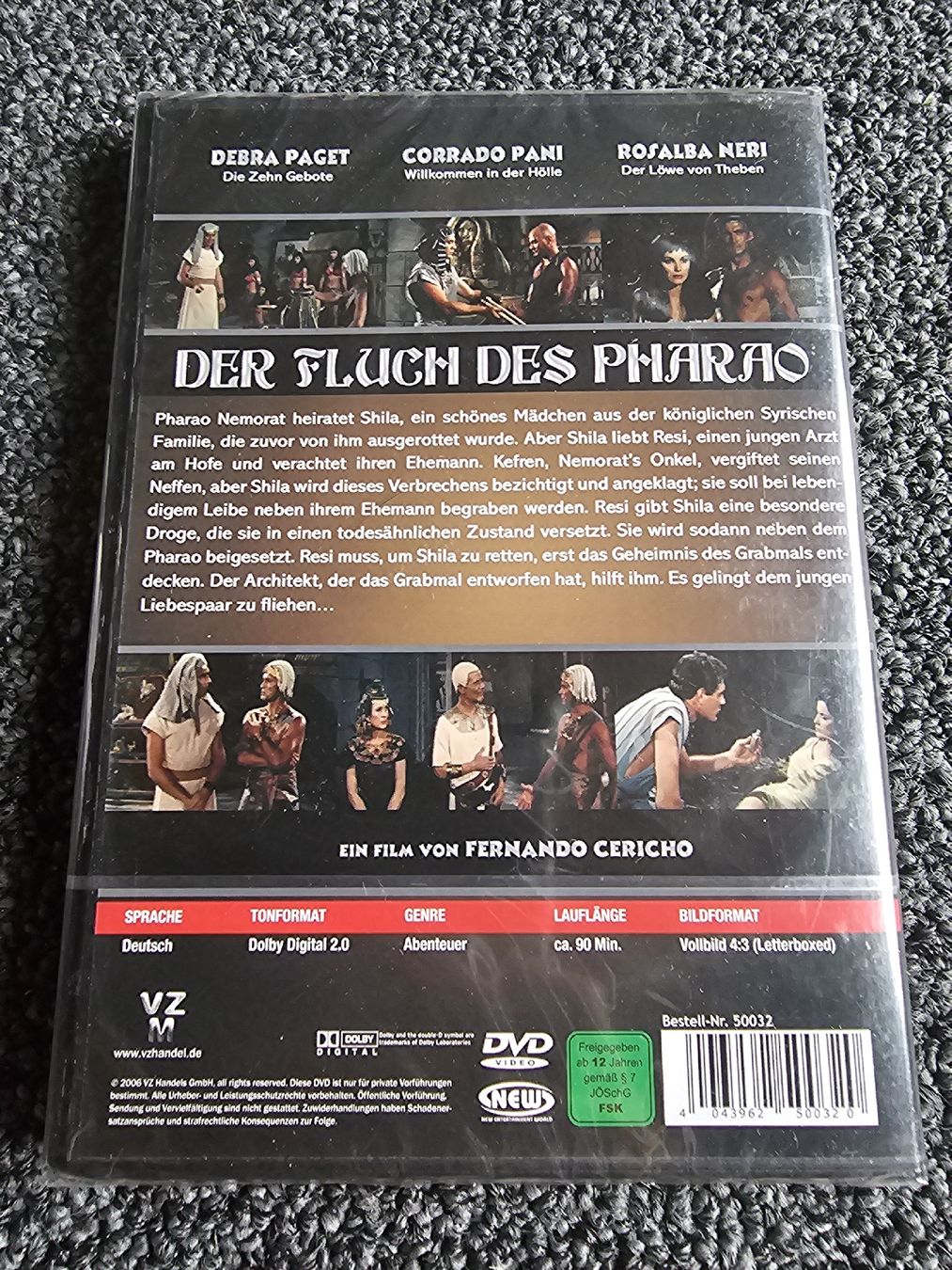 Tutti i DVDs: Der Fluch des Pharao Neuverpackt – Nuovo e nell'imballaggio originale da Ruswil venduto da jan_bxl5 1