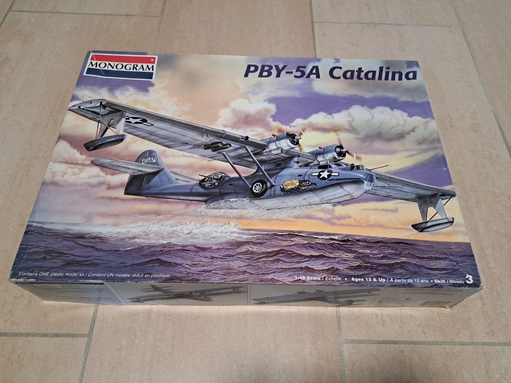 PBY-5A Catalina 1/48 mit Zubehör Monogram (Neu und originalverpackt) in ...