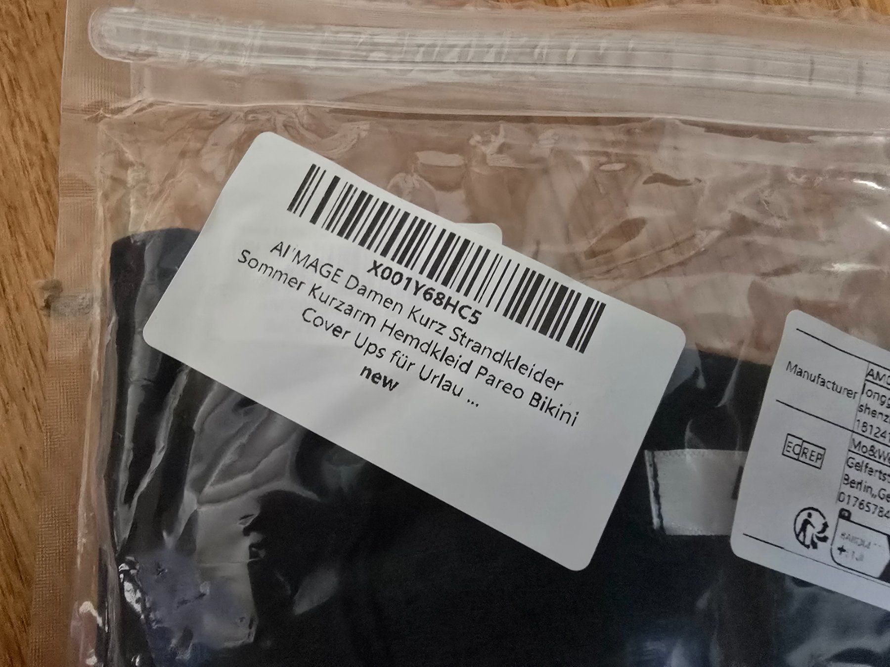 Kleider: Damen Strandkleid "AI'MAGE" – Neu und originalverpackt aus Rafz von Domimir 5