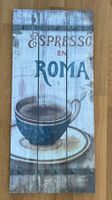 Wandbild Espresso in Roma 36x80 cm NEU OVP MDF Deko ✅