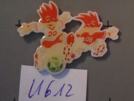 1 Fussball EM Maskottchen Pin Rarität 2008!  (U612)