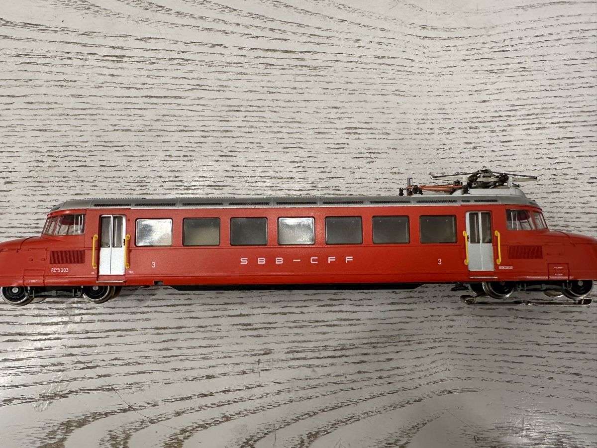 Märklin Modellini di ferrovie: Märklin 3125 SBB Rbe 2/4 Roter Pfeil DCC – Usato da Lupsingen venduto da New-Haven 1