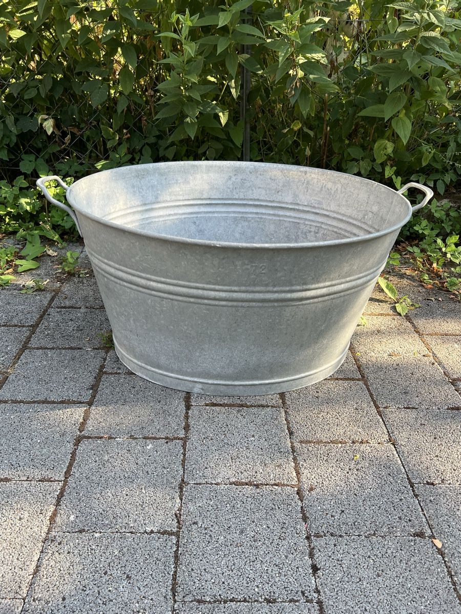 Sonstige Gartendekorationen: Zuber, 72 l, Zink Wanne – Gebraucht aus Aarburg von Annemarie16