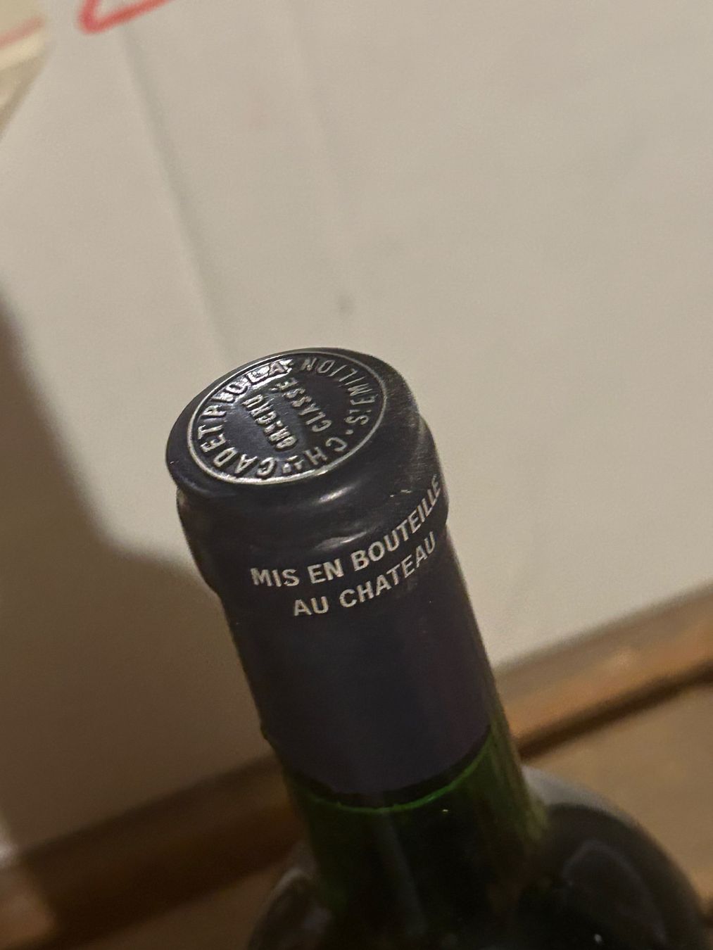 Wein: Château Cadet-Piola 1982 Margaux – Neu (gemäss Beschreibung) aus Roche VD von avediscipule 4
