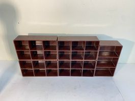 Vintage 5 Stück Bakelit Organizer Schale, Gewicht: 1294 gr.