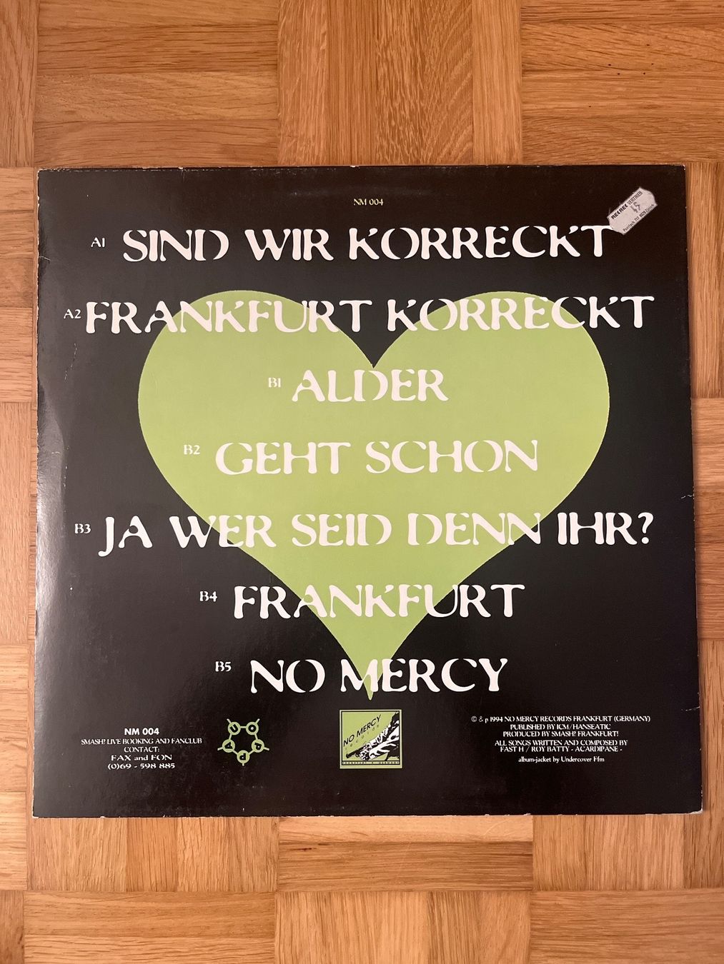Dischi in vinile: Smash? Hardcore Vinyl – Usato da Wangen b. Olten venduto da break72 1