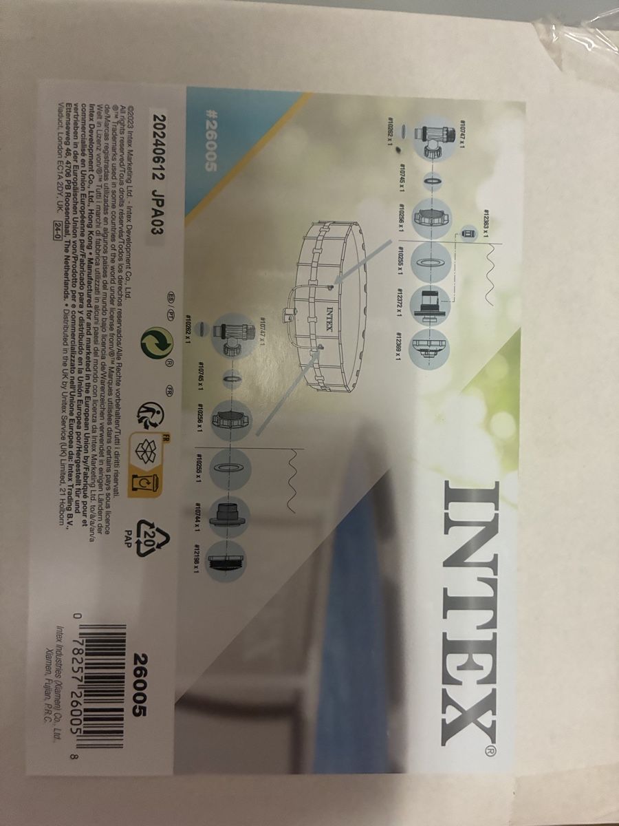 Intex Piscine: Intex Anschlussset 38  – Nuovo e nell'imballaggio originale da Münchenstein venduto da pricehouse 3