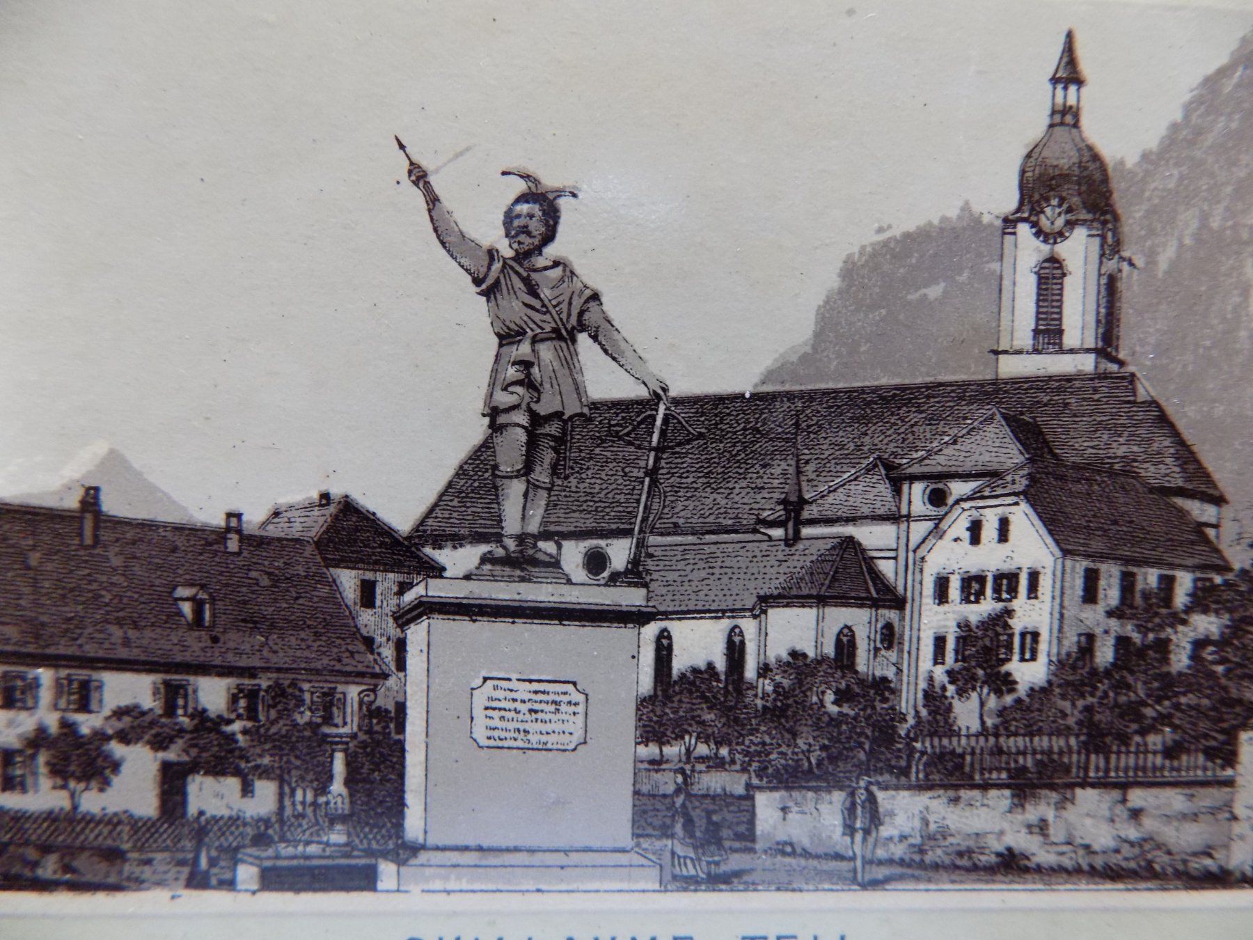 Incisioni: Wilhelm Tell Altdorf – Usato da Risch venduto da Antikfee 2