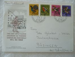1968 Tag der Briefmarke mit Satz Pro Juventute, Wil