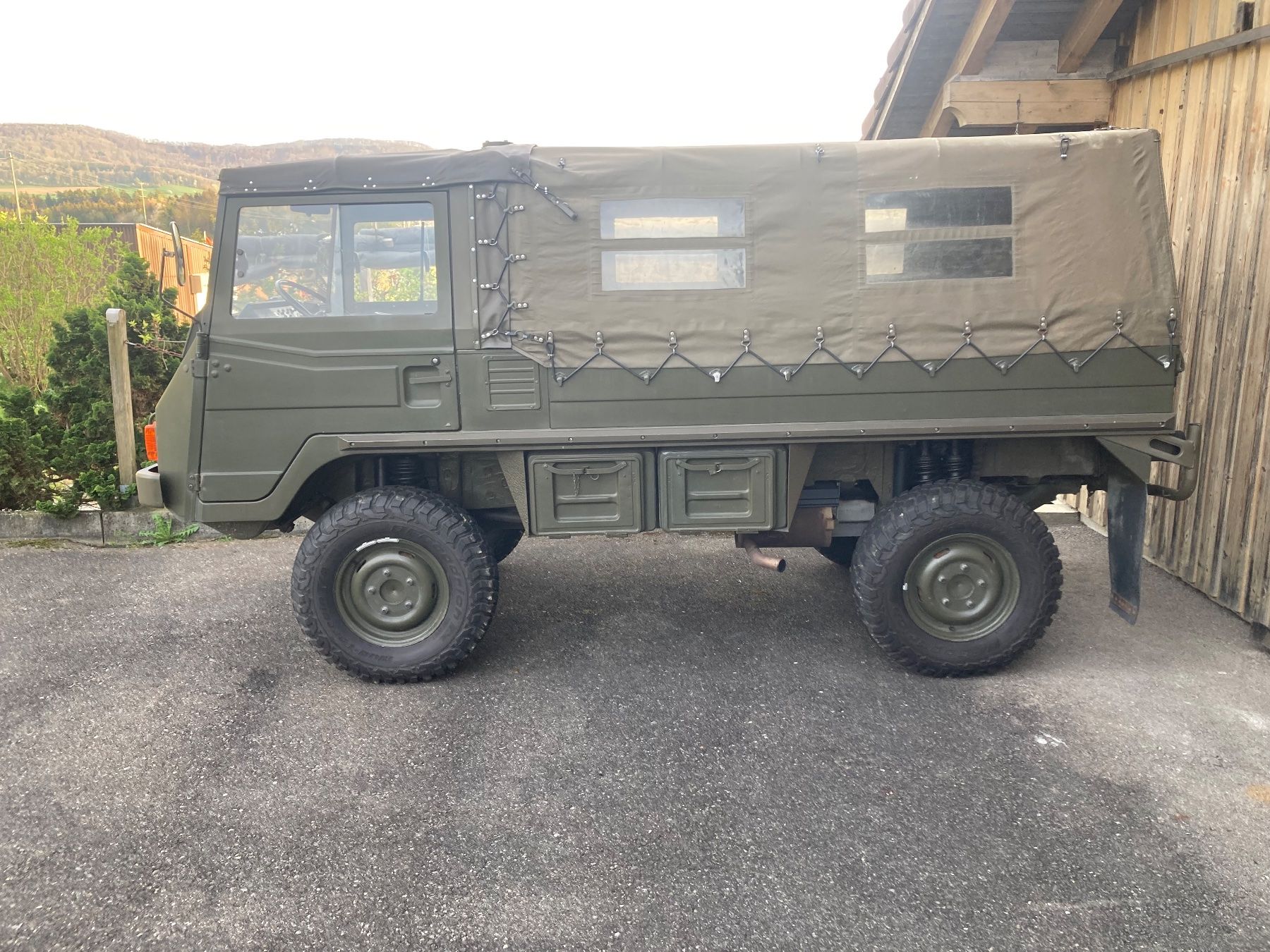 Steyr-Puch Veicoli commerciali: Steyr Puch Pinzgauer 710 M – Usato da Schneisingen venduto da RE72 1