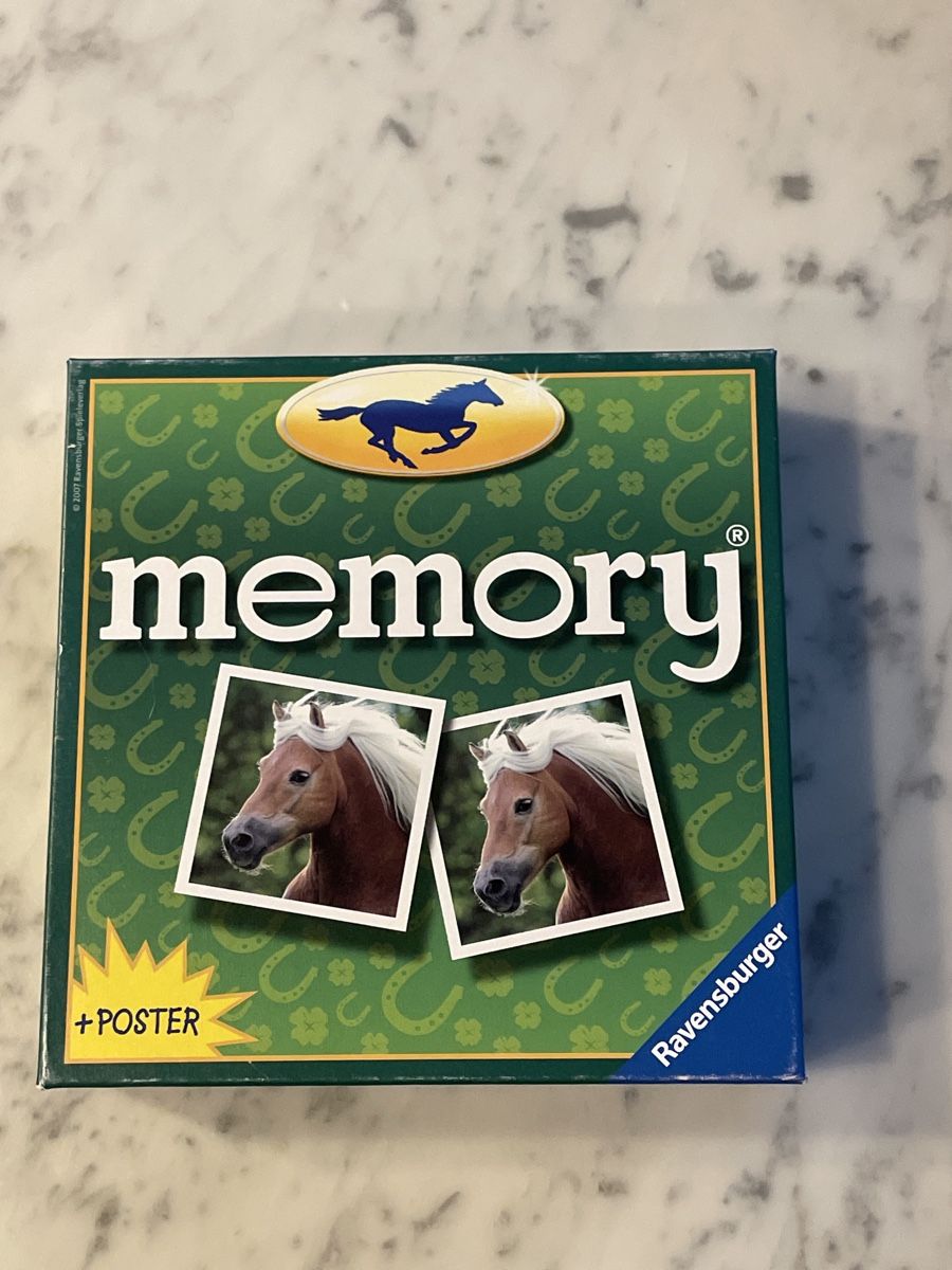 Ravensburger Giochi: Ravensburger Memory Pferde – Usato da Thun venduto da Jimmuli