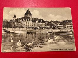 Lausanne - Ouchy / Le Port et le Château