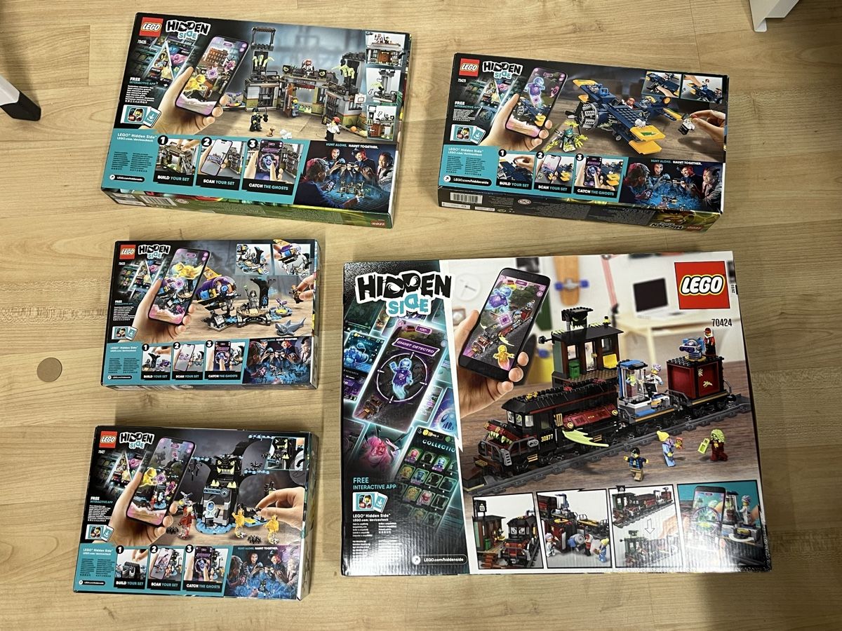 Lego Giocattoli: Lego Hidden Side, 5 neue Sets – Nuovo e nell'imballaggio originale da Steinhausen venduto da yzos 1