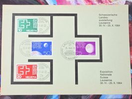 CL31 Document + Timbre Suisse 1964