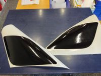 SUBARU WRX STi Wing end overlay sticker / Aufkleber Folie